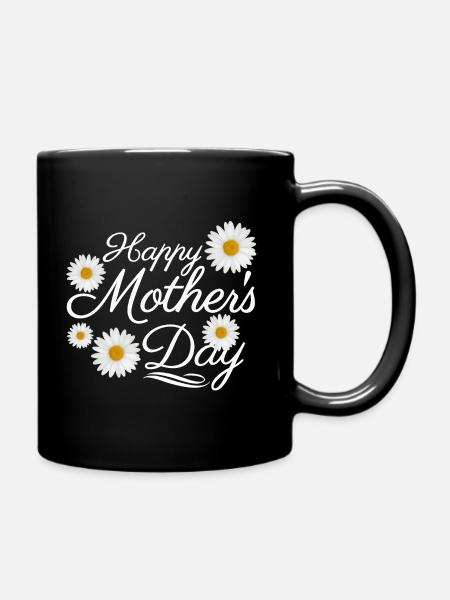 Bonne fête des mères - Mug uni - noir