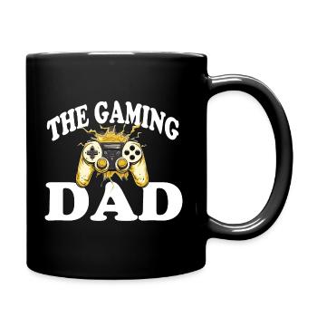 The Gaming Dad - Tasse einfarbig - Schwarz - Rechts