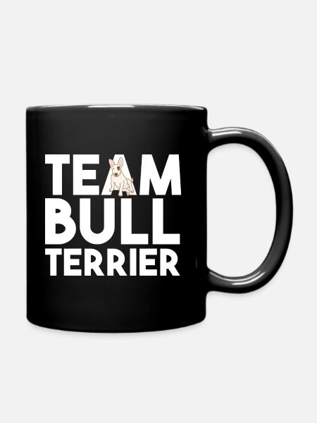 Chien Bull Terrier - Mug uni - noir