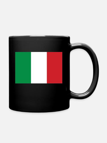Italy - Full Colour Mug - black