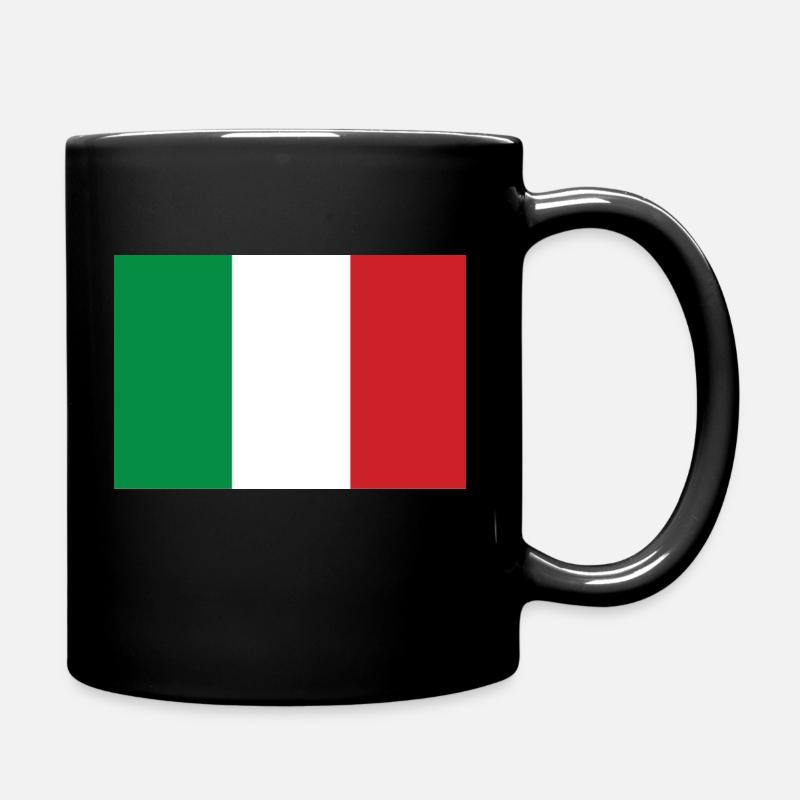Italien - Tasse einfarbig - Schwarz