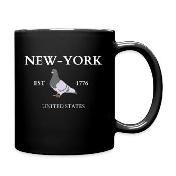NEW YORK - Full Colour Mug - black - Right