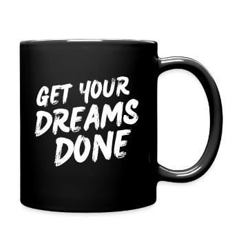 Réalisez vos rêves - Motivation - Mug uni - noir - Droite