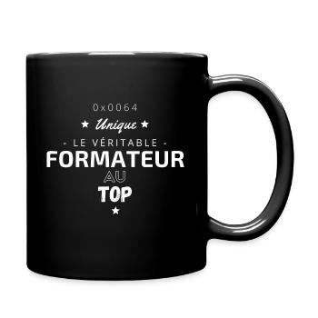Le véritable Formateur au Top - Mug uni - noir - Droite