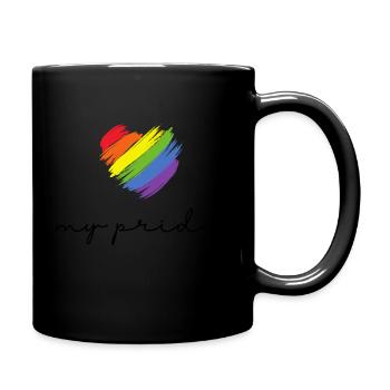 STOLZ - Tasse einfarbig - Schwarz - Rechts