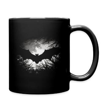 Bat - Full Colour Mug - black - Right