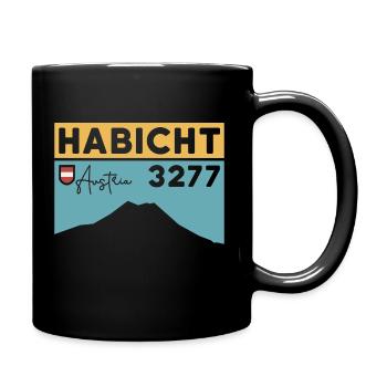 Habicht Berg Tour Randonnée en montagne Tour Stubai Valley Tyrol - Mug uni - noir - Droite