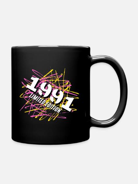 1991 Limited Edition - Full Colour Mug - black