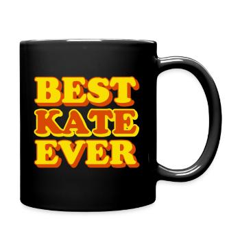 Kate Prénom Drôle de cadeau - Mug uni - noir - Droite