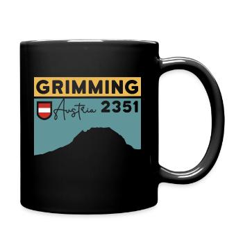 High Grimming Finisher Altitude Hike Dachstein - Full Colour Mug - black - Right