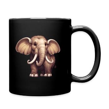 Mammouth - Mug uni - noir - Droite