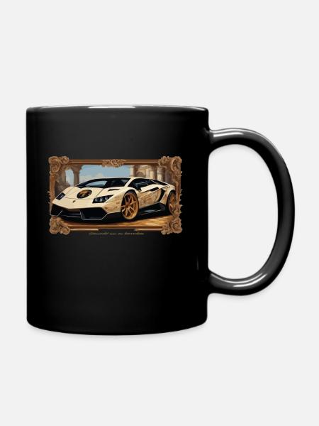 sportscar 90th - Tasse einfarbig - Schwarz