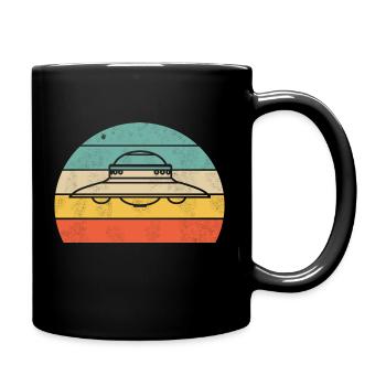 UFO - Full Colour Mug - black - Right