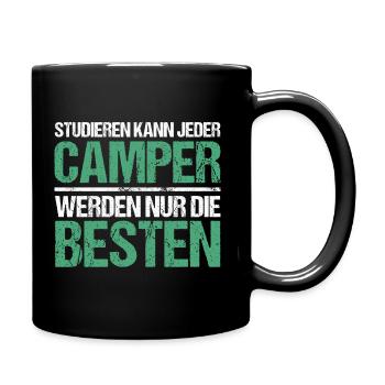 Anyone can study - Camper Edition - Full Colour Mug - black - Right