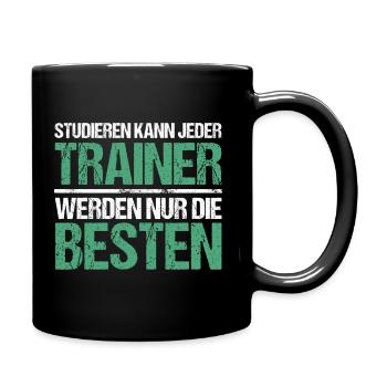Anyone can study - Trainer Edition - Full Colour Mug - black - Right