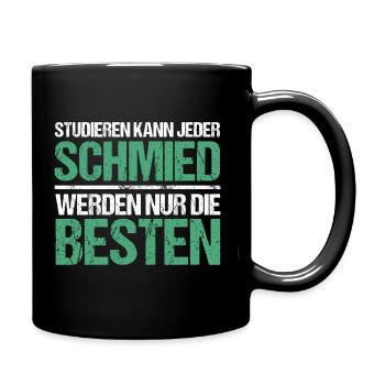 Anyone can study - Schmied Edition - Full Colour Mug - black - Right
