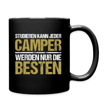 Anyone can study - Camper Edition - Full Colour Mug - black - Right