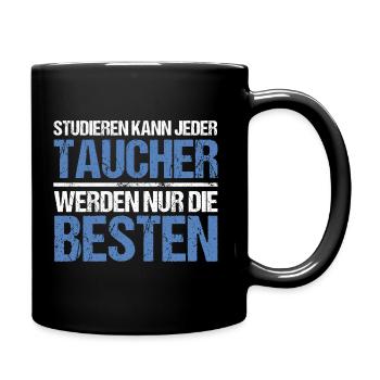 Tout le monde peut étudier - Diver Edition - Mug uni - noir - Droite