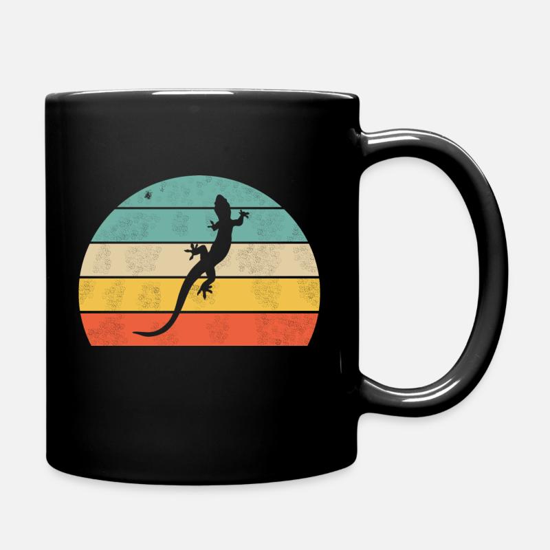Gecko - Mug uni - noir