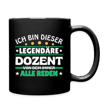 Je suis ce conférencier légendaire - Mug uni - noir - Droite