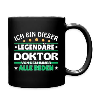 I'm that legendary doctor - Full Colour Mug - black - Right