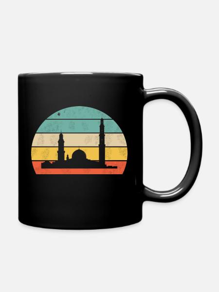 Istanbul skyline - Tasse einfarbig - Schwarz