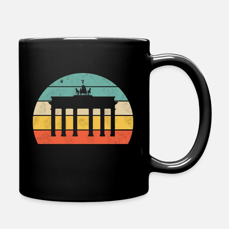 Berlin - Tasse einfarbig - Schwarz