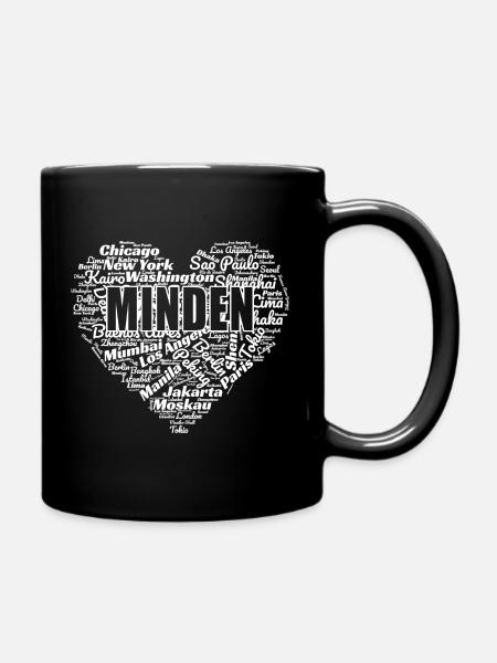 MINDEN - Tasse einfarbig - Schwarz