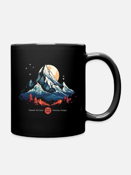 Berg1953 - Tasse einfarbig - Schwarz