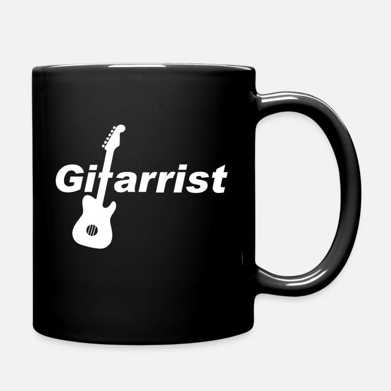 Gitarrist - Tasse einfarbig - Schwarz