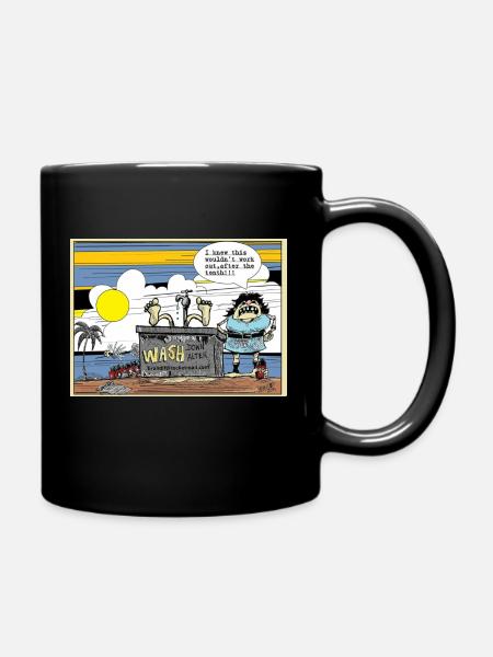 Dessin animé 1 - Mug uni - noir