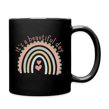 Rainbow Collection - Full Colour Mug - black - Right