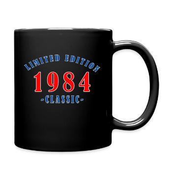 Anniversaire de 1984 - Mug uni - noir - Droite