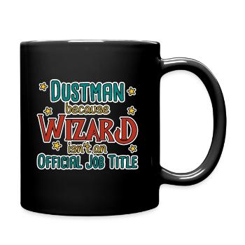 Dustman Wizard - Full Colour Mug - black - Right