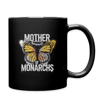 Papillon monarque Passion - Mug uni - noir - Droite