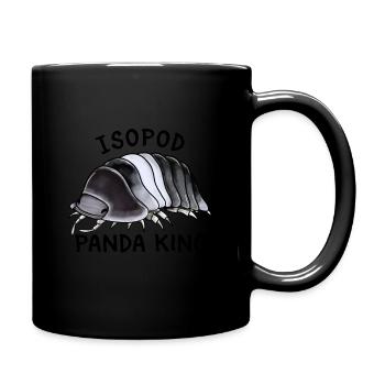 Assel Cubaris Panda König - Tasse einfarbig - Schwarz - Rechts