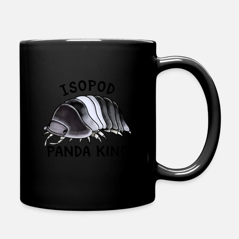 Isopode cubaris panda roi - Mug uni - noir