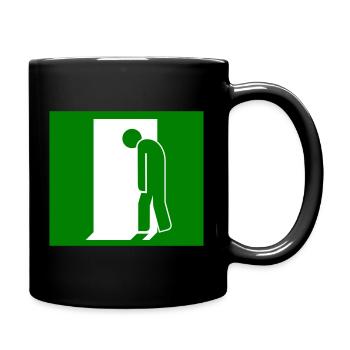 zeromotivation - Tasse einfarbig - Schwarz - Rechts
