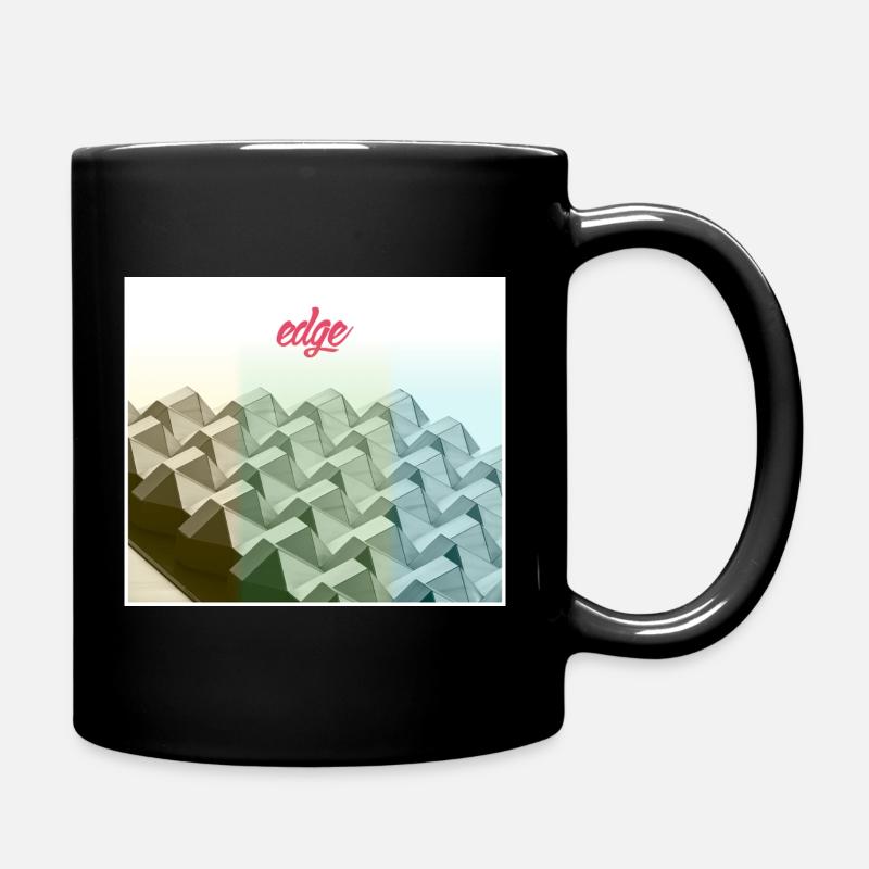 edge - Tasse einfarbig - Schwarz