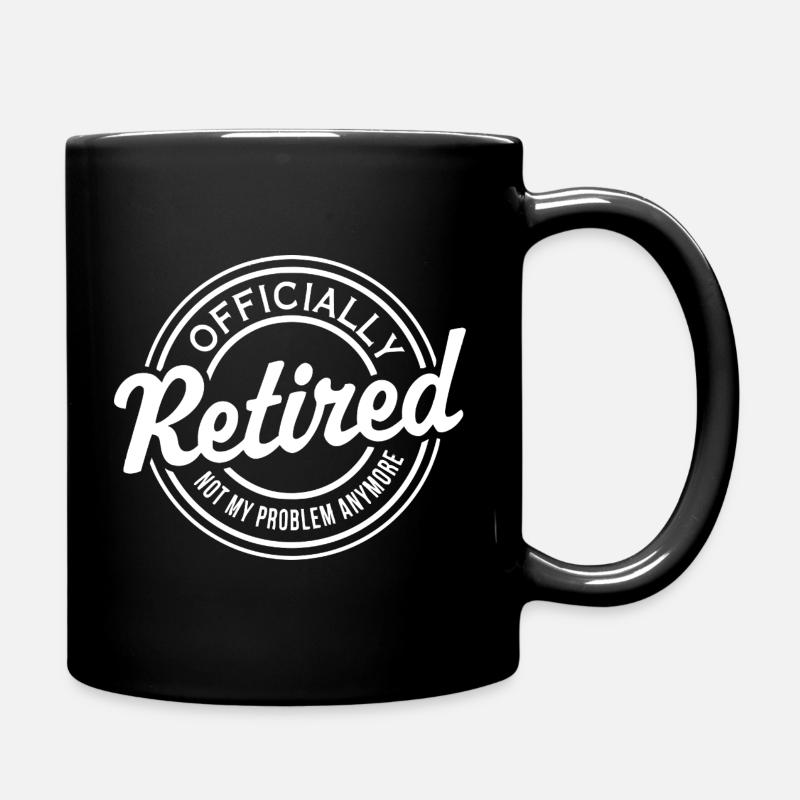 Vintage Retro Badge Design für Freizeitkleidung - Tasse einfarbig - Schwarz