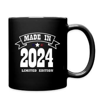 Edition Limitée Made in 2024 BLEU BLANC ROUGE - Mug uni - noir - Droite