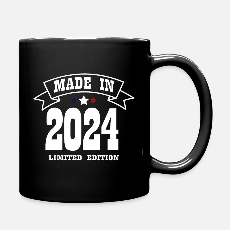 Edition Limitée Made in 2024 BLEU BLANC ROUGE - Mug uni - noir