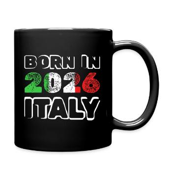 2026 - Tasse einfarbig - Schwarz - Rechts