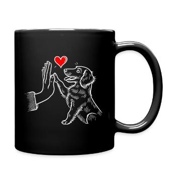 Dachshund Dog Dachshund Breeder Dachshund Lover Dachshund - Full Colour Mug - black - Right
