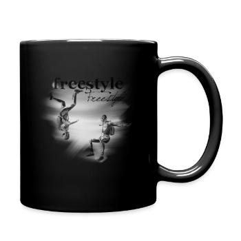 Freestyle - Tasse einfarbig - Schwarz - Rechts