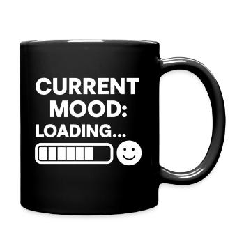 Current Mood Loading - Full Colour Mug - black - Right