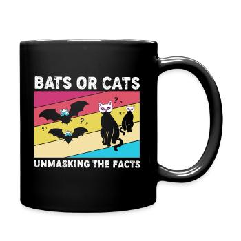 Gender Reveal Halloween - Tasse einfarbig - Schwarz - Rechts