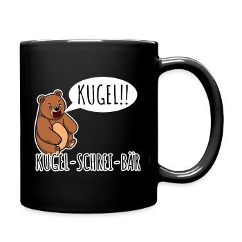 Bullet Scream Bear A bear that screams bullet! Random - Full Colour Mug - black - Right