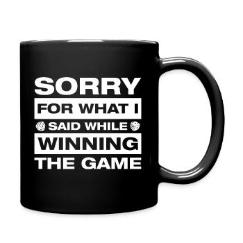 Sorry Board Game Board Game - Full Colour Mug - black - Right