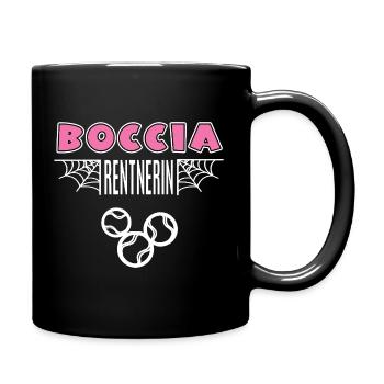 Boccia Pensioner Retirement Boccia Player - Full Colour Mug - black - Right
